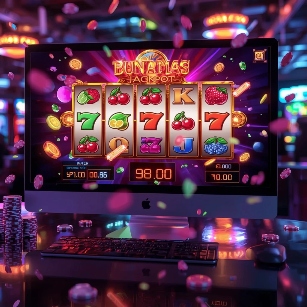 tragamonedas en la pantalla de ALEGREBET CASINO
